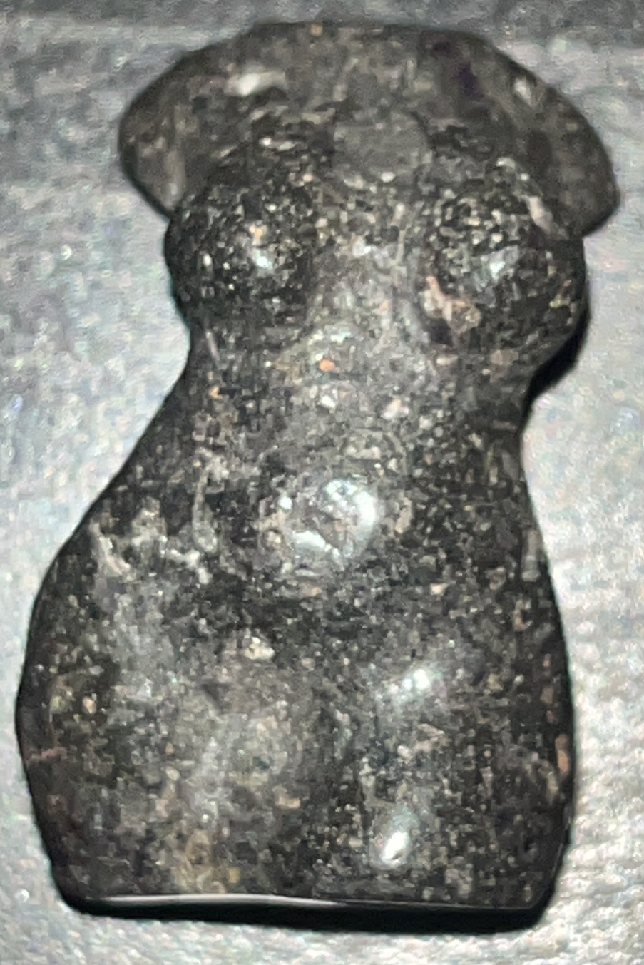 Lava stone crystal lady body female woman goddess carving