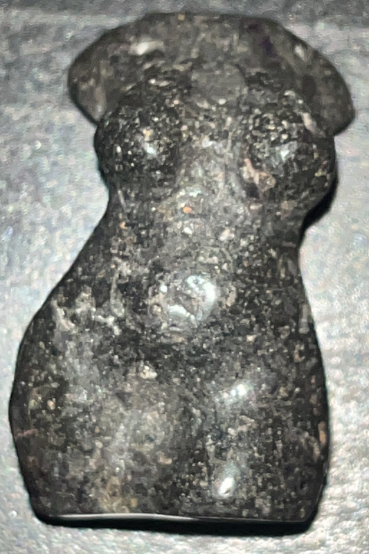 Lava stone crystal lady body female woman goddess carving