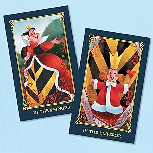 Alice in Wonderland full tarot card deck with digital guidebook