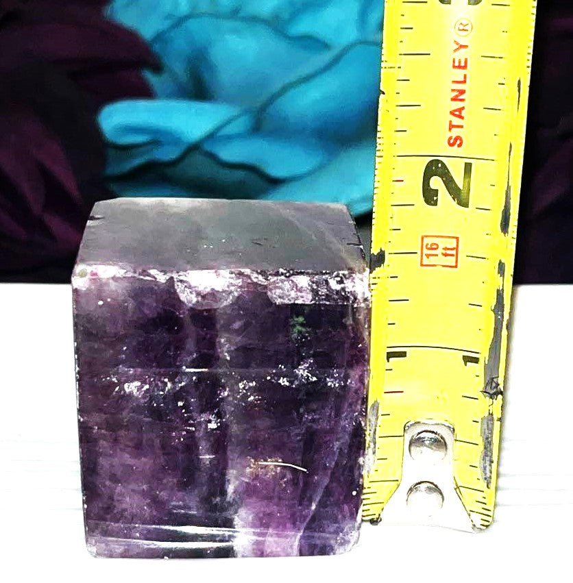 Fluorite Crystal cubes- seal, protect, and ground energy, The cube shape helps with fertility, abundance, success, peace and stability.