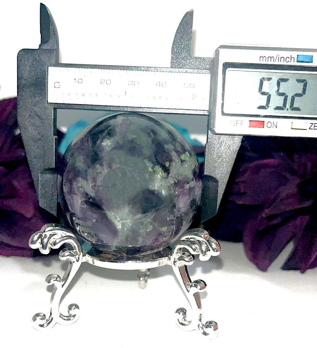 Rainbow Fluorite Medium spheres. Brings focus, clears mind, enhance intuition, and promote mental clarity. Priced to sell