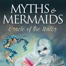 Myths & Mermaids oracle of the water tarot card deck w/ digital Guidebook. Collects the wisdom and insight from mermaids, sprites, nymphs.