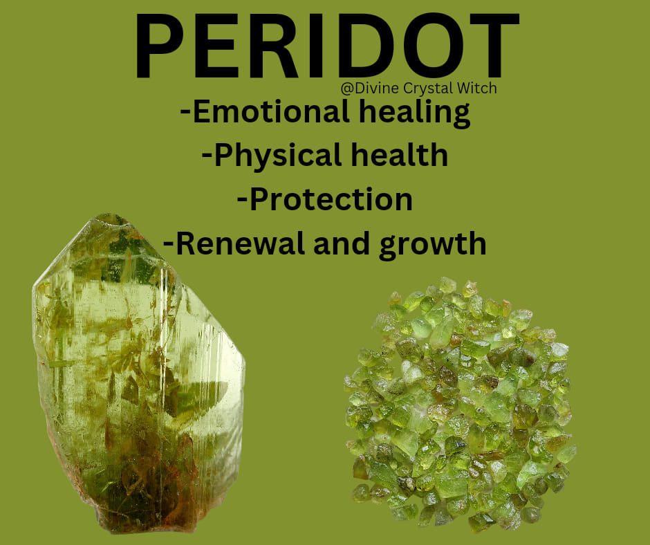 Peridot crystal ring. Natural gemstone. Brings positive energy, growth, and prosperity. Adjustable to fit all sizes.