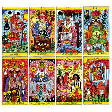 Tarot del Fuego full tarot card deck w/ digital guidebook