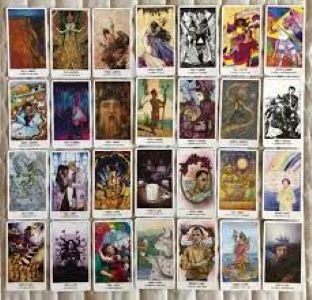 Pride oracle tarot card deck w/ digital Guidebook. Collaborative 78-card deck inspired by Pridefest & the achievements of the LGBTQ+ movement