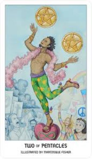 Pride oracle tarot card deck w/ digital Guidebook. Collaborative 78-card deck inspired by Pridefest & the achievements of the LGBTQ+ movement