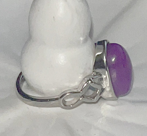 RARE Phosphosiderite Sterling Silver S925 crystal Hope Stone statement ring. Natural gemstone. Gift Idea. Brings hope, peace, healing