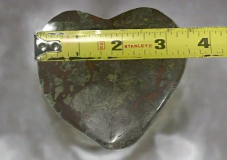 Huge Dragon blood Dragonblood Jasper crystal heart carving. Helps bond mothers and kids, courage, vitality, support in tough times, Strength