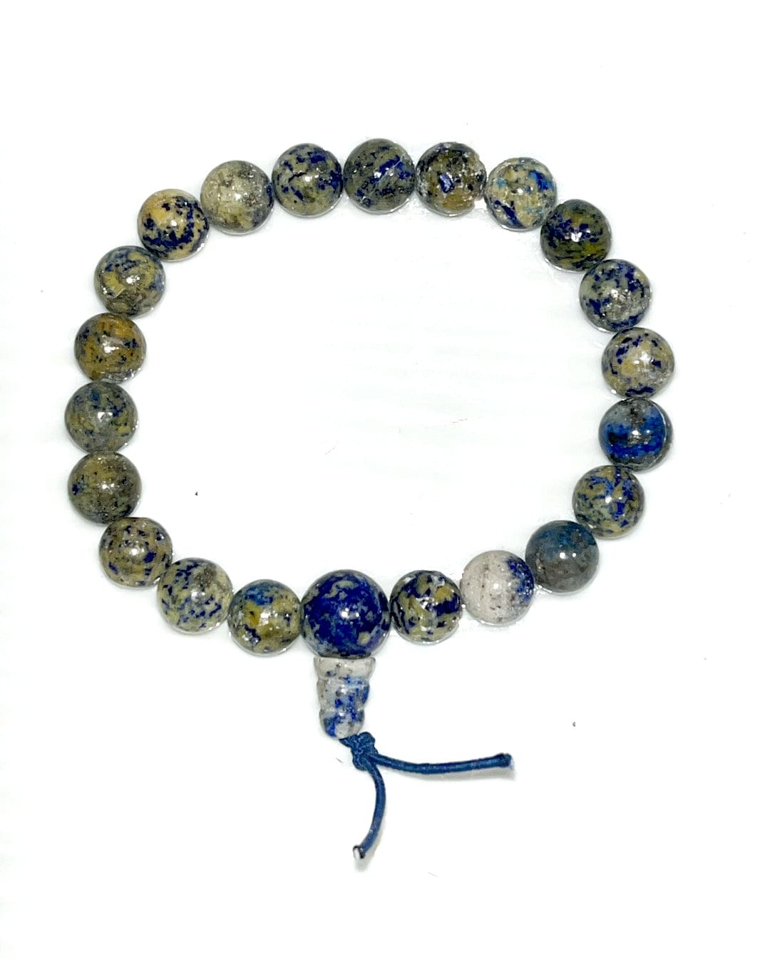 Lapis Lazuli 8mm elastic crystal bracelet.