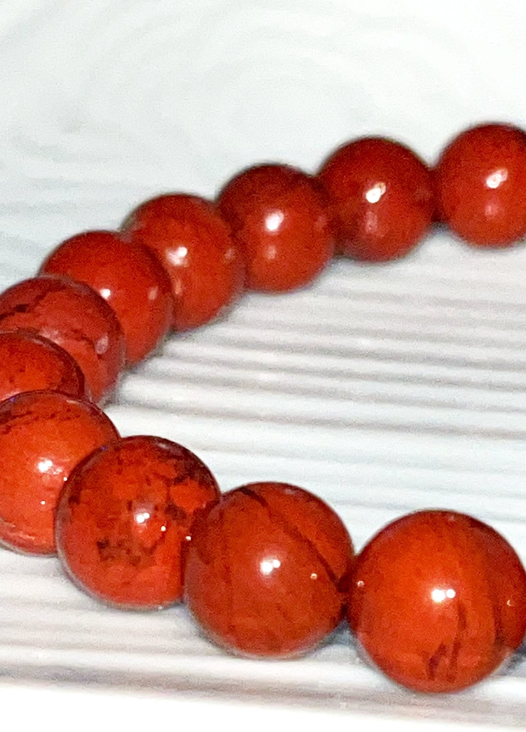 Red Jasper 8mm crystal elastic beaded bracelets- Protection, strength, Libido, positivity, courage, healing traumas, physical energy