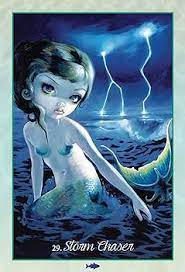 Myths & Mermaids oracle of the water tarot card deck w/ digital Guidebook. Collects the wisdom and insight from mermaids, sprites, nymphs.