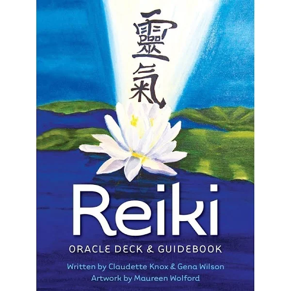 Reiki Oracle Tarot deck with digital guidebook. 33 card deck