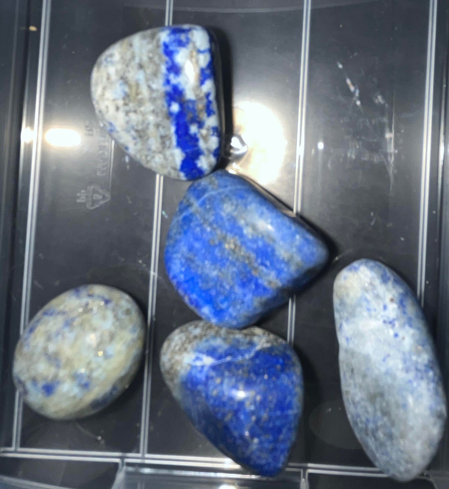 Lapis Lazuli Tumbles, Large and small. Stress reliever, spiritual awareness